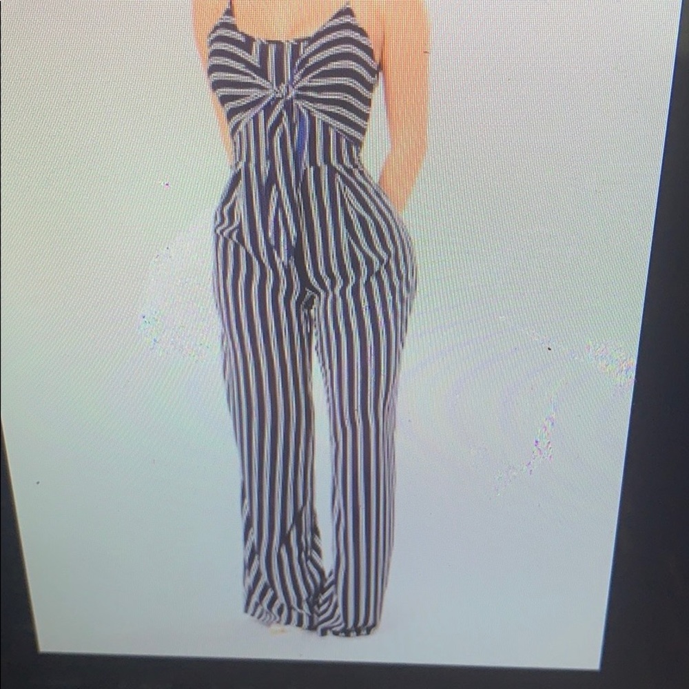 Great condition wide leg jumpsuit